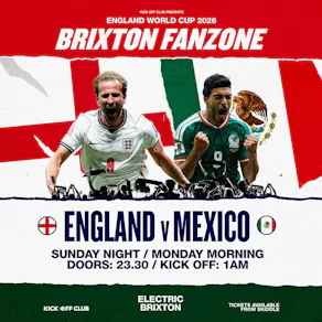 Brixton Fanzone - England vs Mexico (Last 16) -Fanzone screening