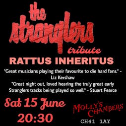 Rattus Inheritus THE STRANGLERS tribute Tickets | Molly's Chambers Bar And Kitchen Birkenhead  | Sat 15th June 2024 Lineup