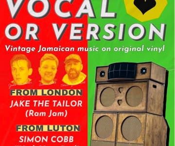 Vocal or Version (Reggae Dance) - Jake The Tailor + Simon Cobb