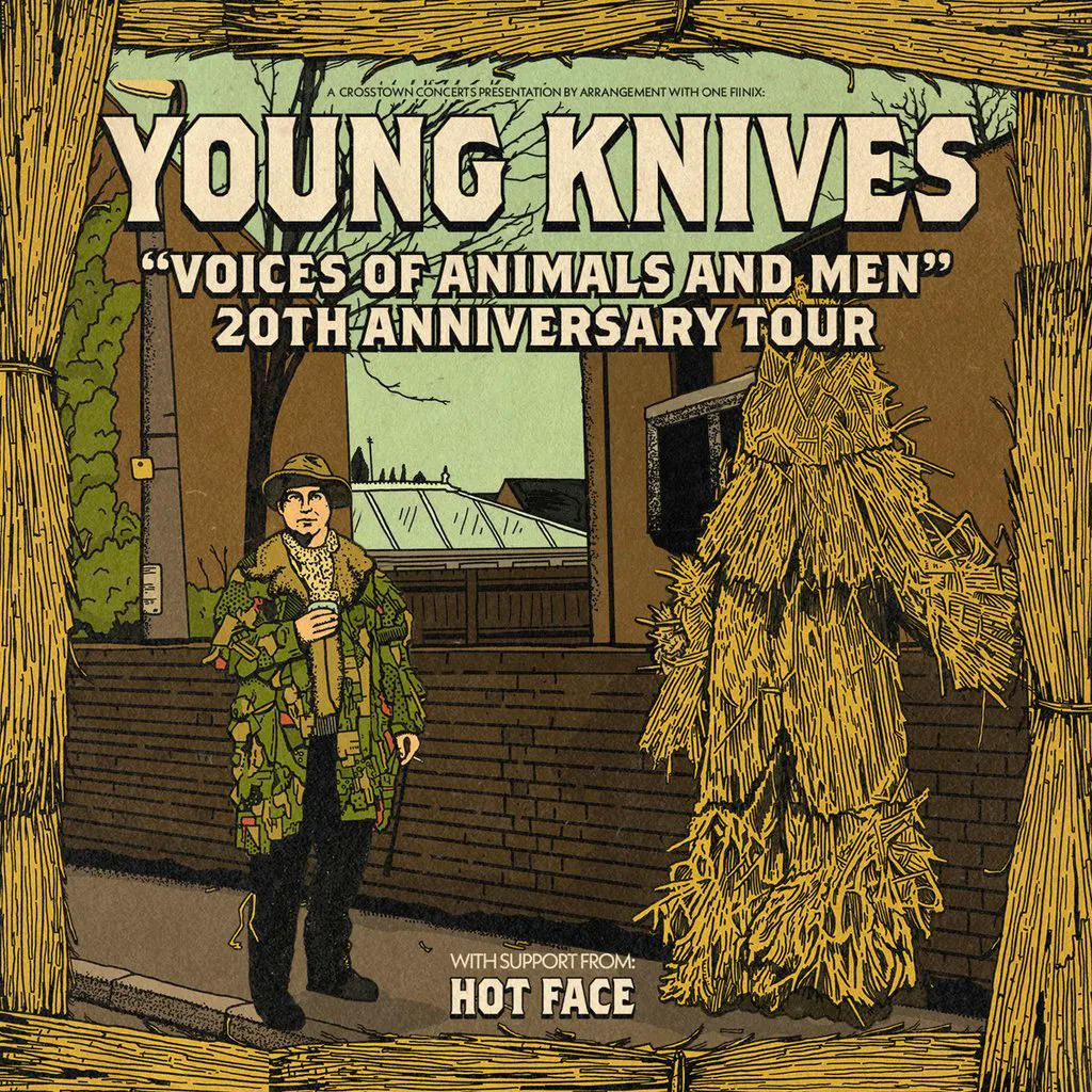 Young Knives Voices of Animals and Men 20th Anniversary at Old Fire Station