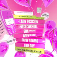 Cause & Effect presents Lewis Carroll, Lady Passion, Apex, SBA at Hidden