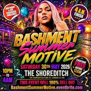 Bashment Summer Motive - Everyone Free Before 12AM