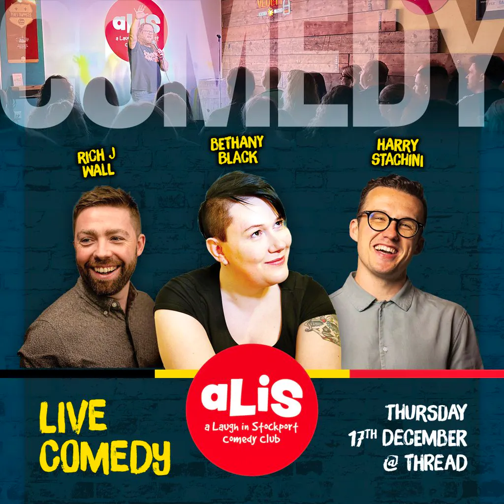 A Laugh In Stockport Comedy Club - December at Thread Stockport
