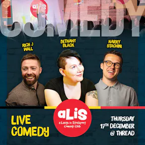 A Laugh In Stockport Comedy Club - December