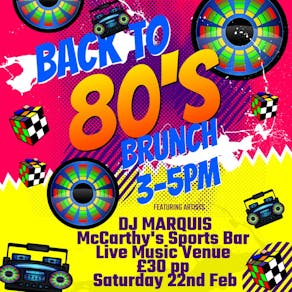 80's Bottomless Brunch