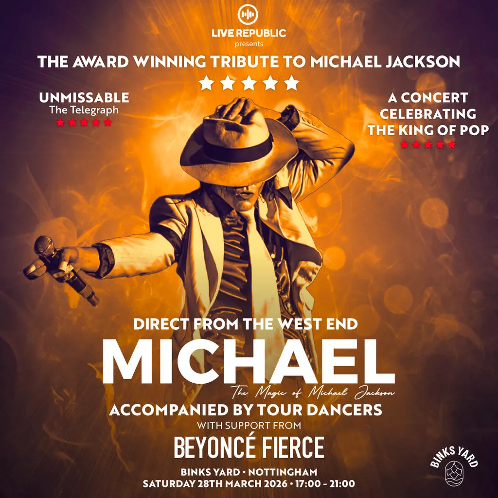 MICHAEL | The Magic of Michael Jackson at Binks Yard at Binks Yard