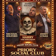 Crying out loud comedy 26/02/2026 at Priory Social Club