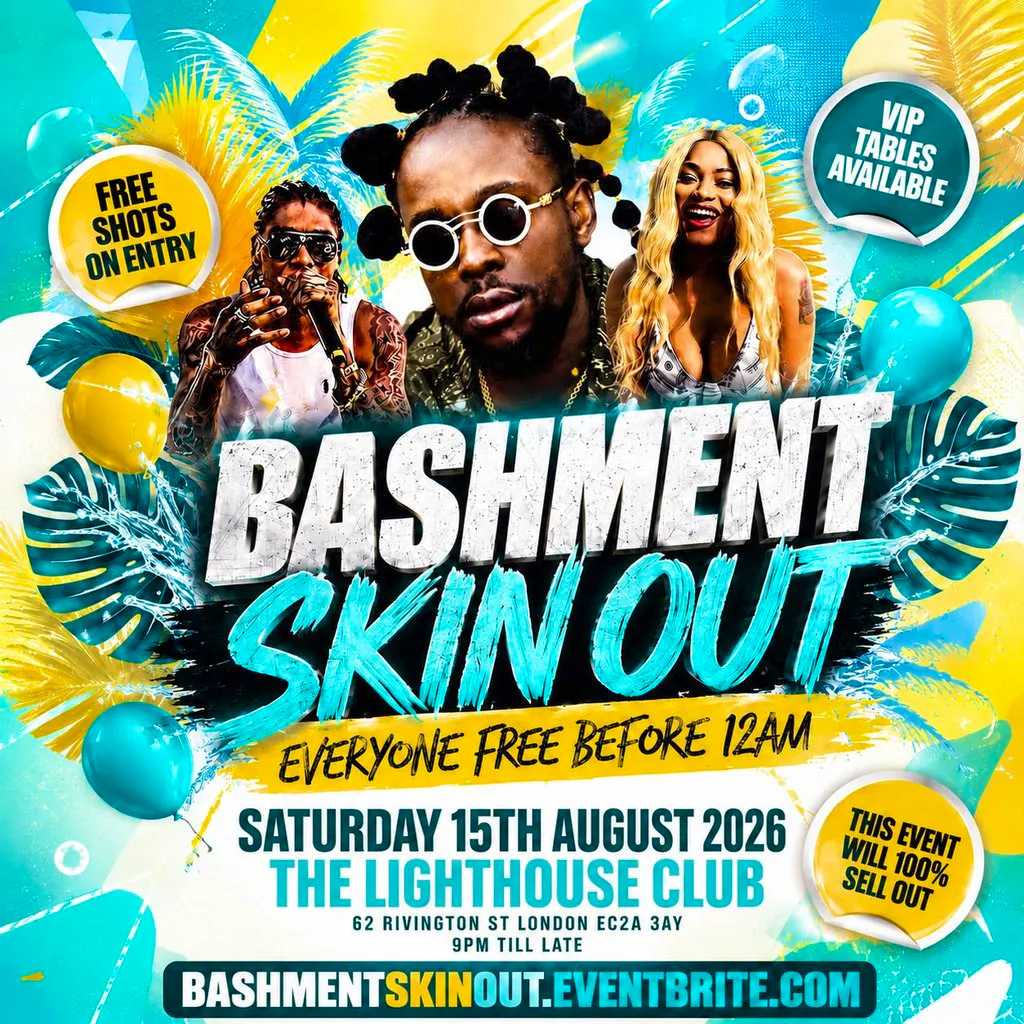 Bashment Skin Out - Everyone Free Before 12AM at The Lighthouse Bar And Club