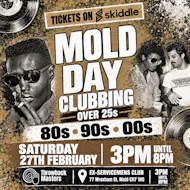 Throwback Masters Mold Over 25s Day Clubbing 80s 90s 00s at Mold Ex Servicemens Club