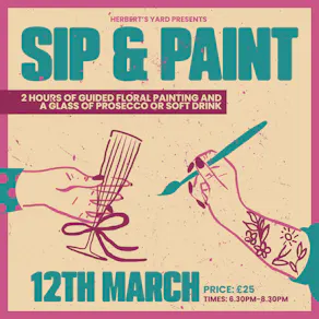 Herbert's Yard: Sip and Paint