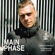 Foreplay 3rd Bday: MainPhase +Osmosis Jones +Big Ang +Josi Devil at The Warehouse