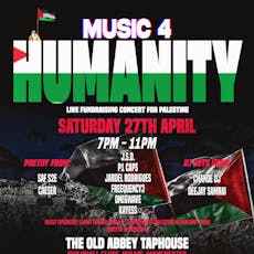 Music 4 Humanity at The Old Abbey Taphouse