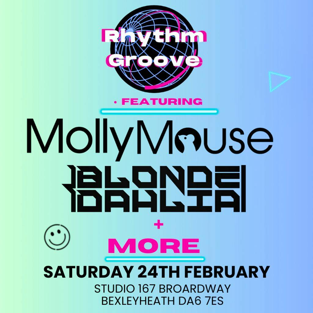 Rhythm Groove Studio 167 Bexleyheath Sat 24th February 2024 Lineup