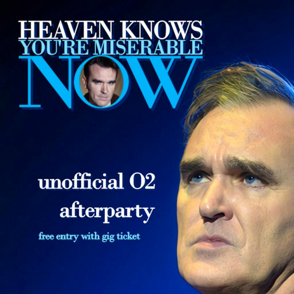 Unofficial Morrissey O2 afterparty // The White Swan, Limehouse at The White Swan Bar 