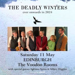 The Deadly Winters + special guests Tickets | The Voodoo Rooms Edinburgh  | Sat 11th May 2024 Lineup