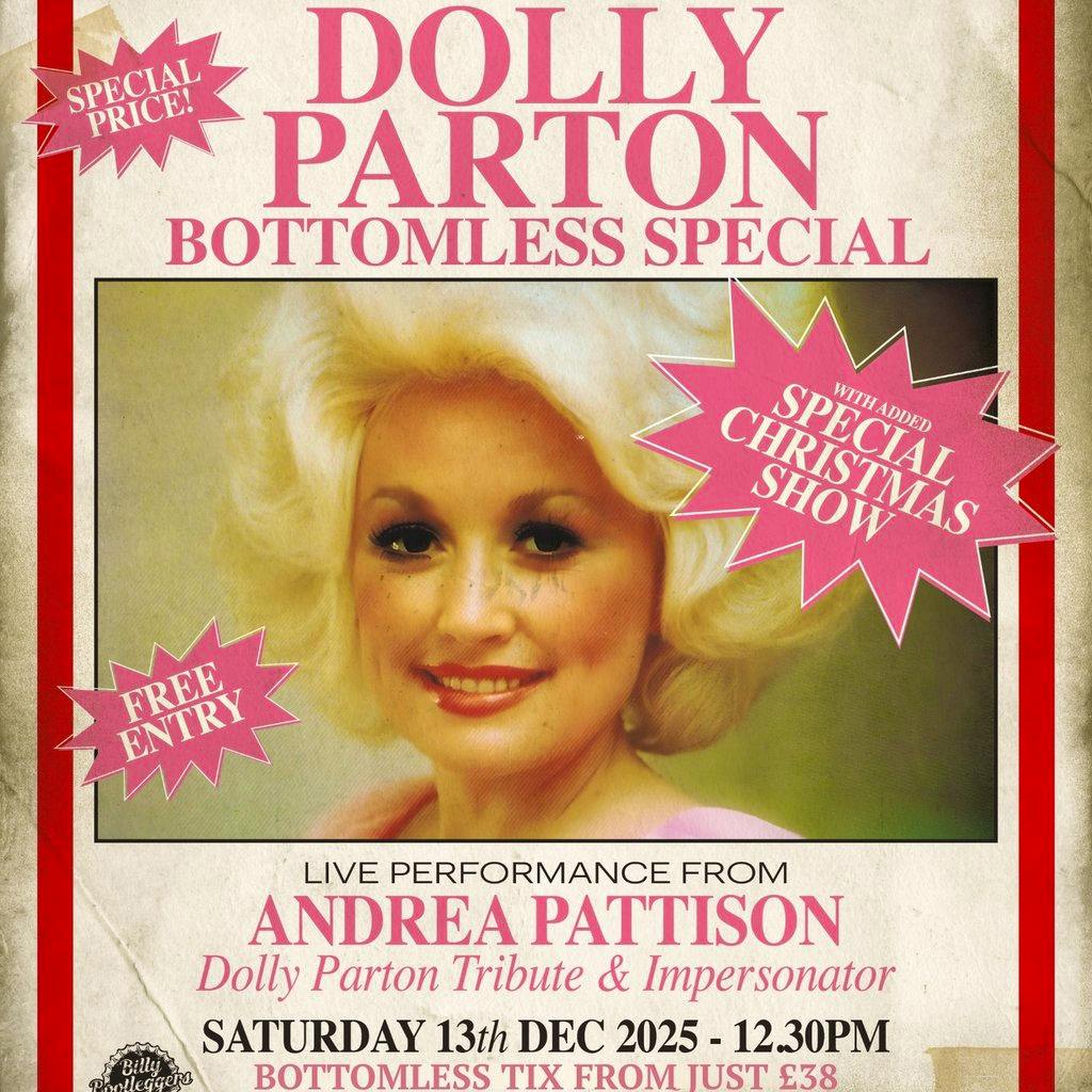 A **Christmas** Dolly Parton Bottomless Special - LIVE at Billy Bootleggers