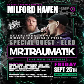 Mr Traumatik tour 2026 ft ELRO