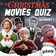Christmas Movies Quiz at PLAY