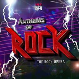 ANTHEMS OF ROCK | Babbacombe Theatre Torquay  | Sat 2nd November 2024 Lineup