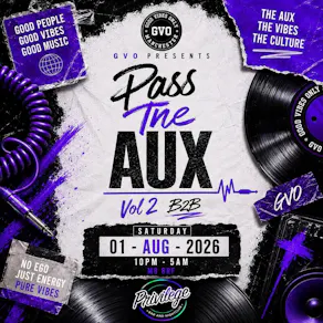 Pass The AUX : B2B - Vol 2