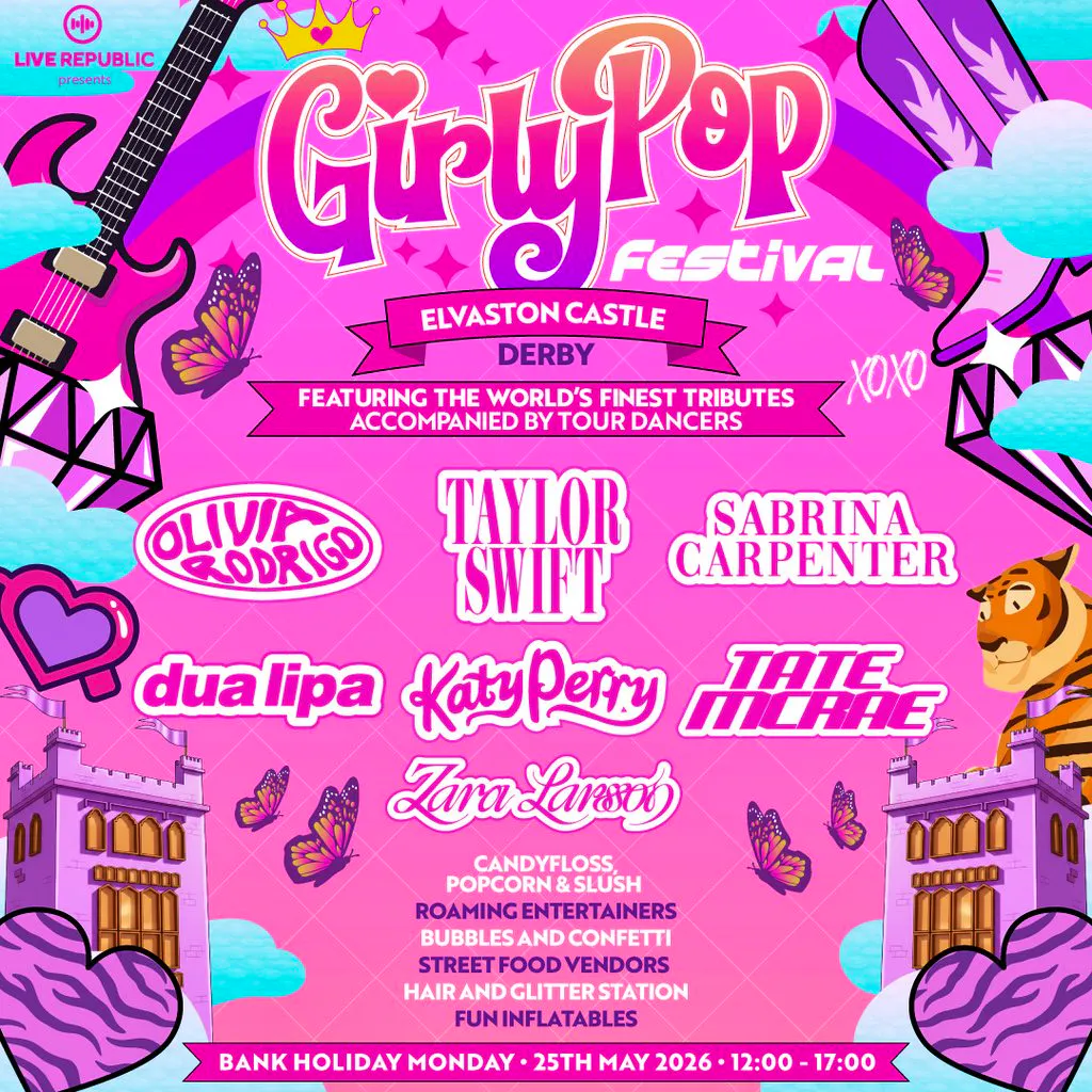 GirlyPop Fest | Elvaston Castle, Derby at Elvaston Castle Country Park