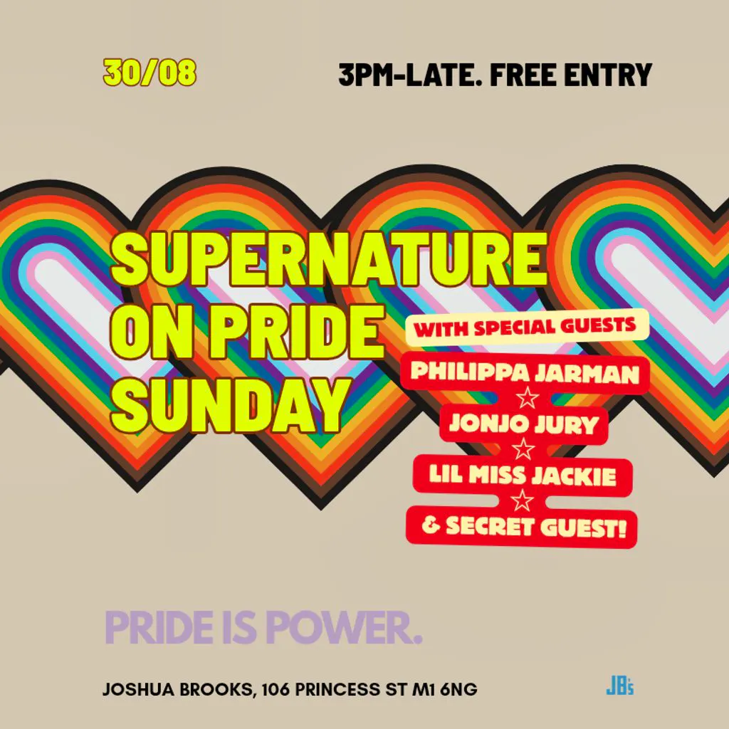 Supernature on Pride Sunday at Joshua Brooks Bar
