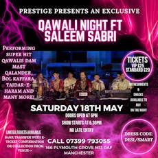 Prestige presents Saleem Sabri Qawali! at Prestige The Tuition Centre And Prestige Community Hub