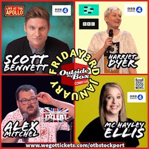 Live Comedy - Friday 3rd January