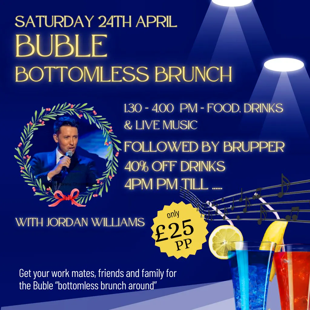 Michael Bublé Bottomless Brunch at Coventry And North Warwickshire Cricket Club