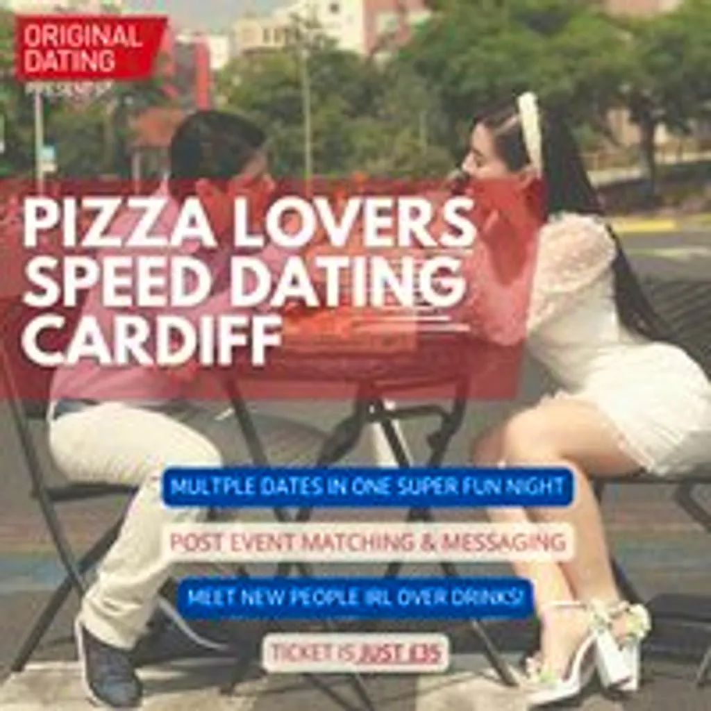 Pizza Lovers Speed Dating in Cardiff | Ages 40-55 at The Cardiff Stable Ty Admiral