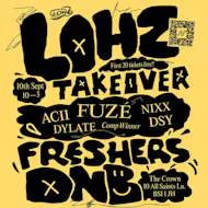 Lohz Takeover - FRESHERS DNB SPECIAL at The Crown Bristol