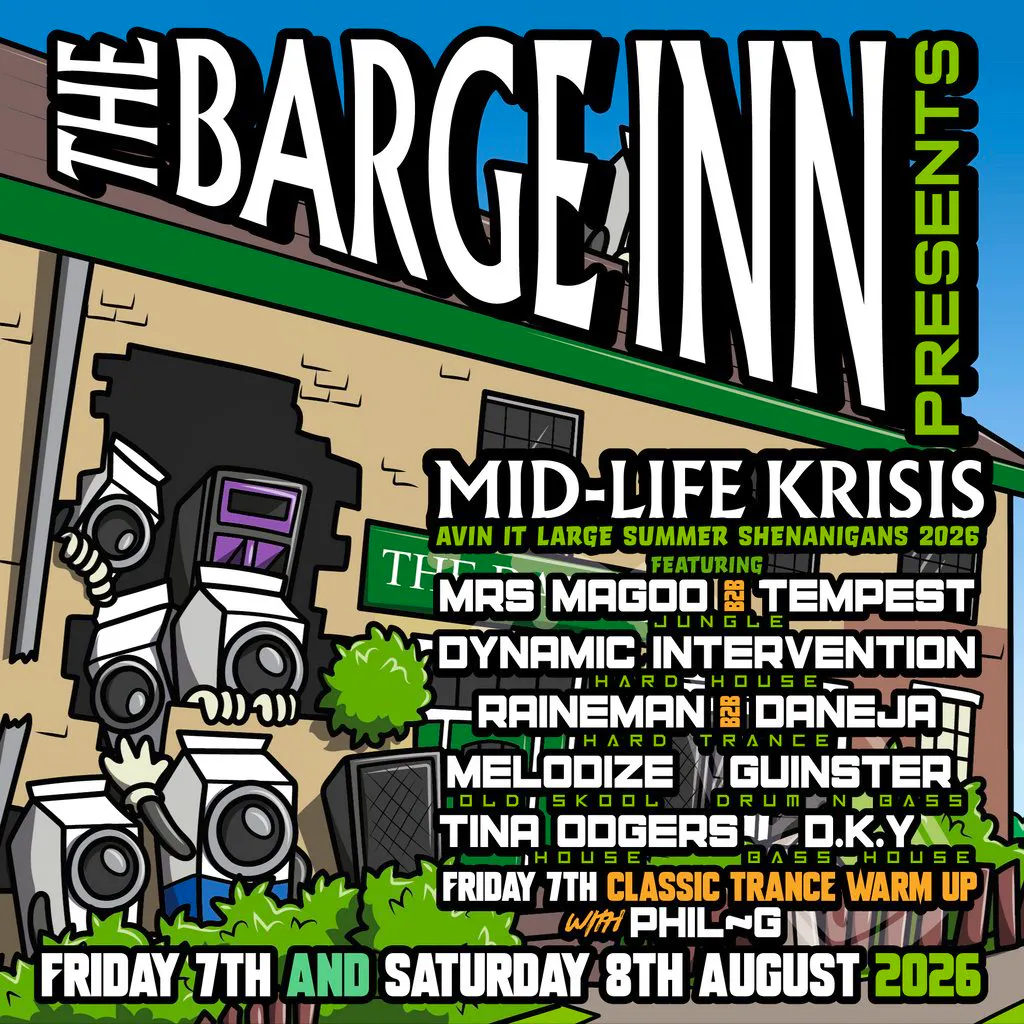 Mid Life Krisis Avin It Large 'Summer Shenanigans' at The Barge Inn