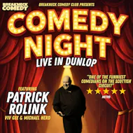 Comedy Night - Patrick Rolink at Dunlop Village Hall