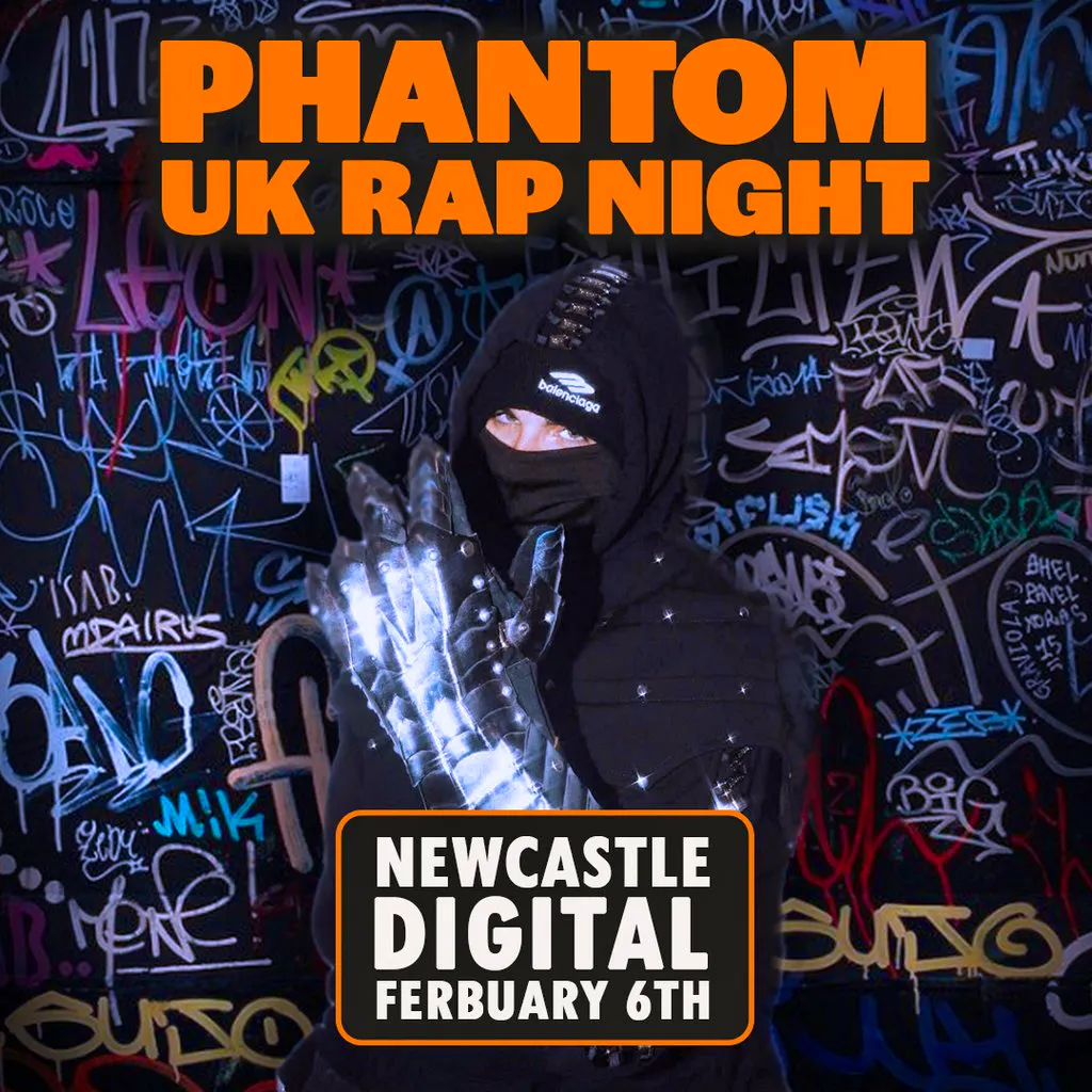 PHANTOM: UK Rap Night (Newcastle) at Digital