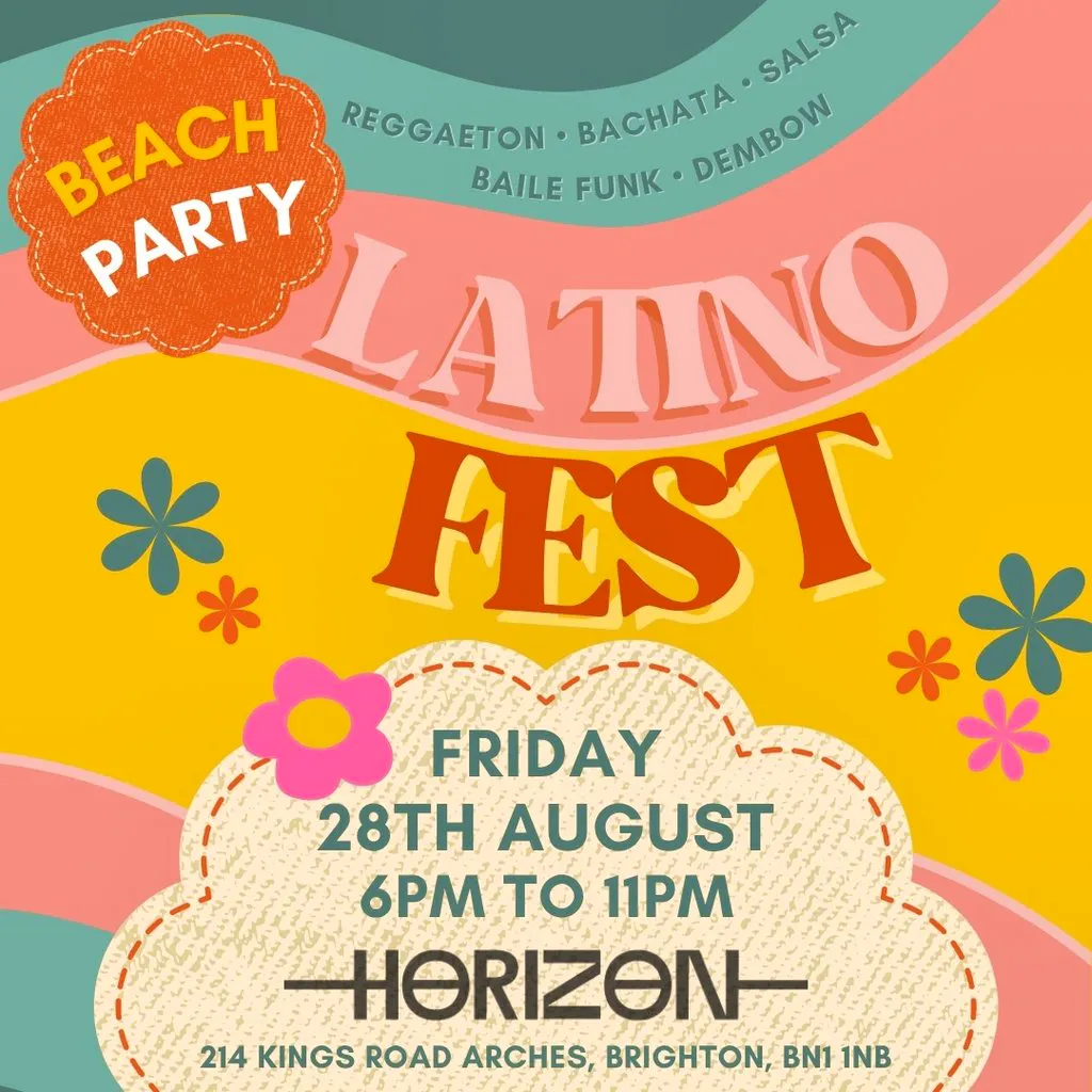 Latino Fest Beach Party (Brighton) August 2026 at Horizon