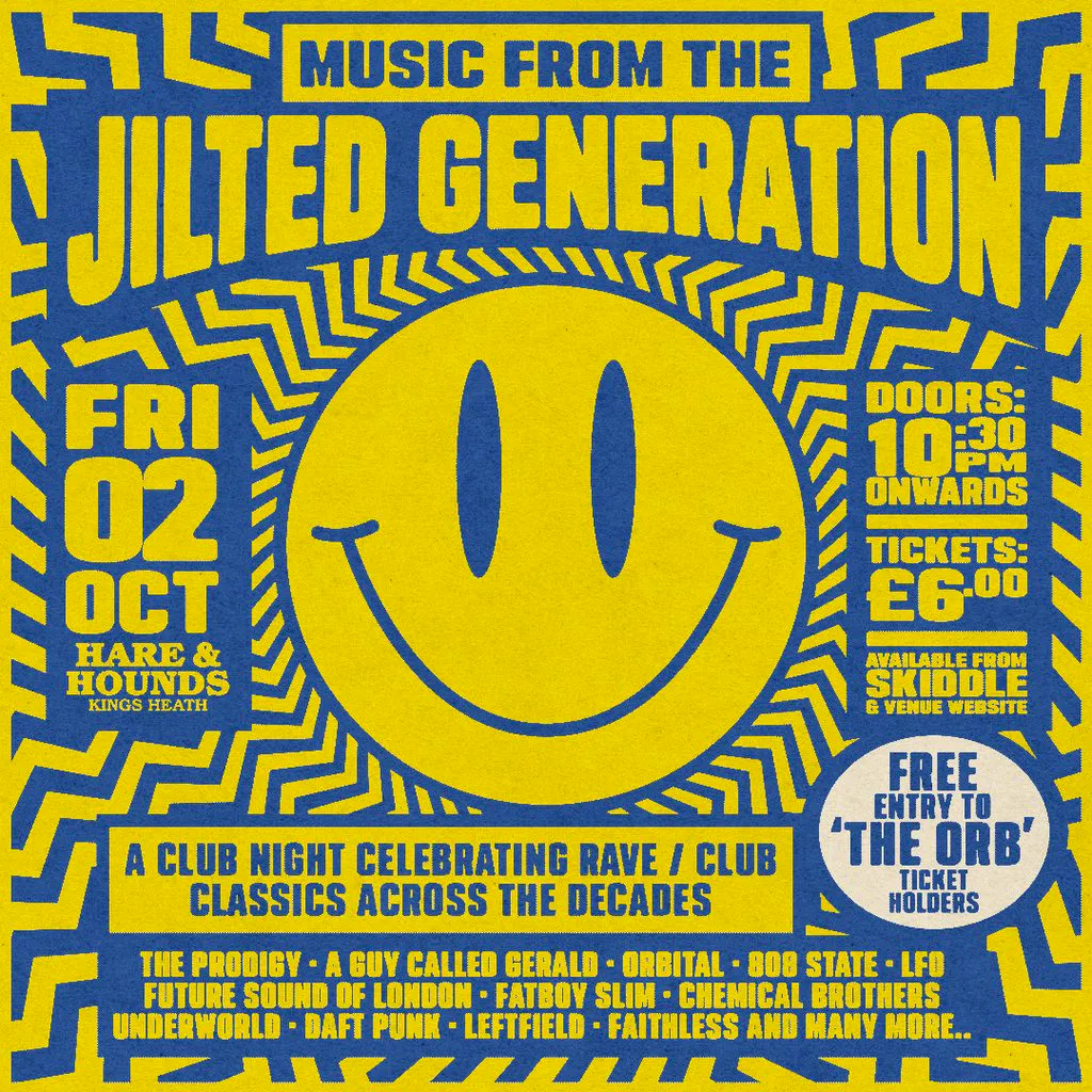 Music from the Jilted Generation at Hare And Hounds Kings Heath
