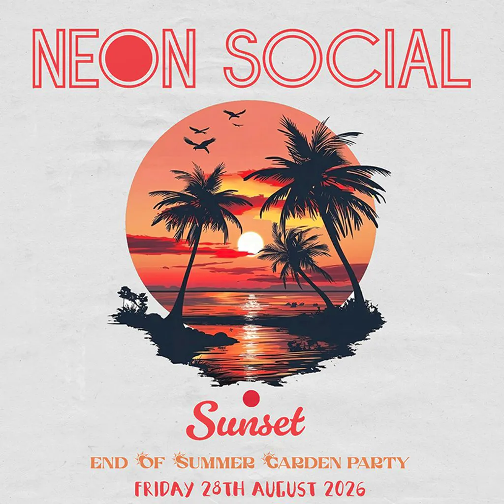 SUNSET - End of Summer Garden Party at Neon Social