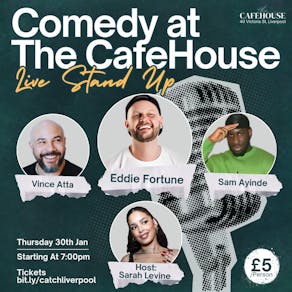 Live Stand Up - Comedy at The CafeHouse, Liverpool