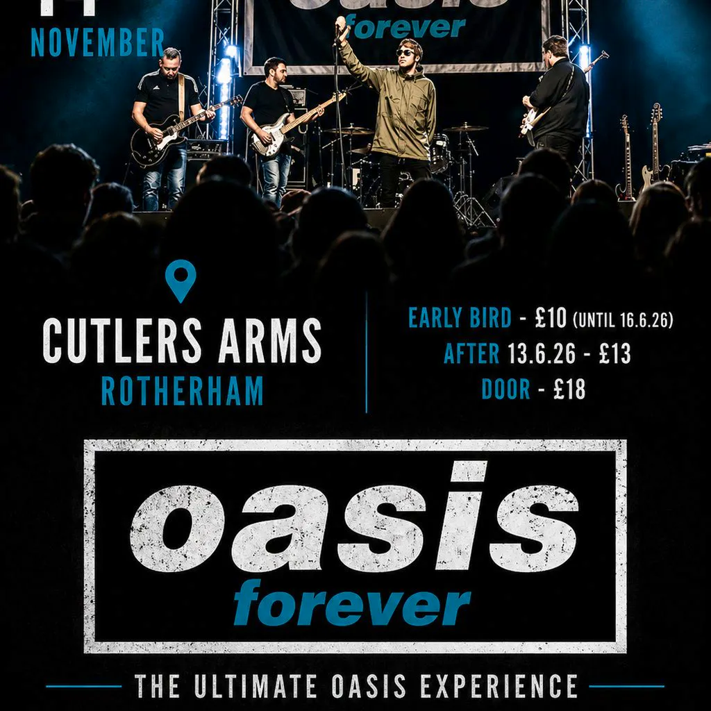Oasis Forever at The Cutlers Arms