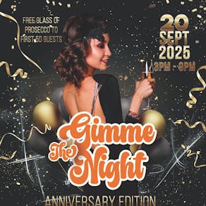 Gimme The Night Daytime Party - Sat Sept 20 (2nd Anniversary)
