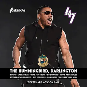 Forty7RnB Bingo - DARLINGTON LAUNCH DAY EVENT
