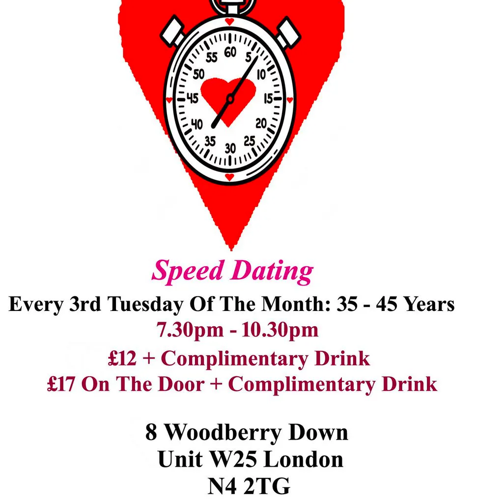 Speed Dating 35 - 45 years Tuesdays at Creativity In Our Hands: Suzanne Asphall