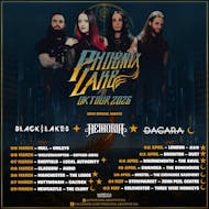 Phoenix Lake UK Tour plus support from Dividium & Sans Solis at ORILEYS LIVE MUSIC VENUE