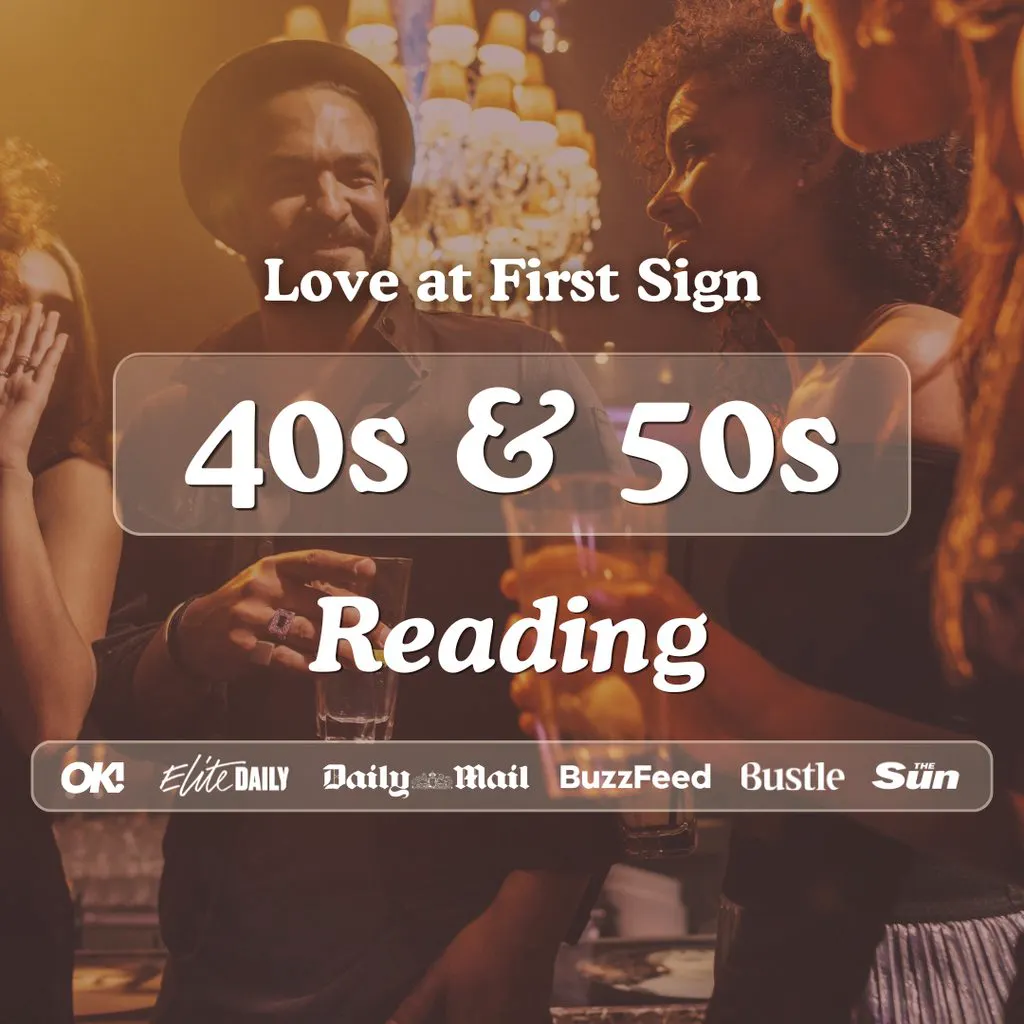 40s & 50s Singles Night @ Be At One Reading | Love at First Sign at Be At One, Reading