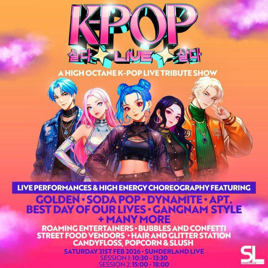 K-POP Live at Sunderland Live