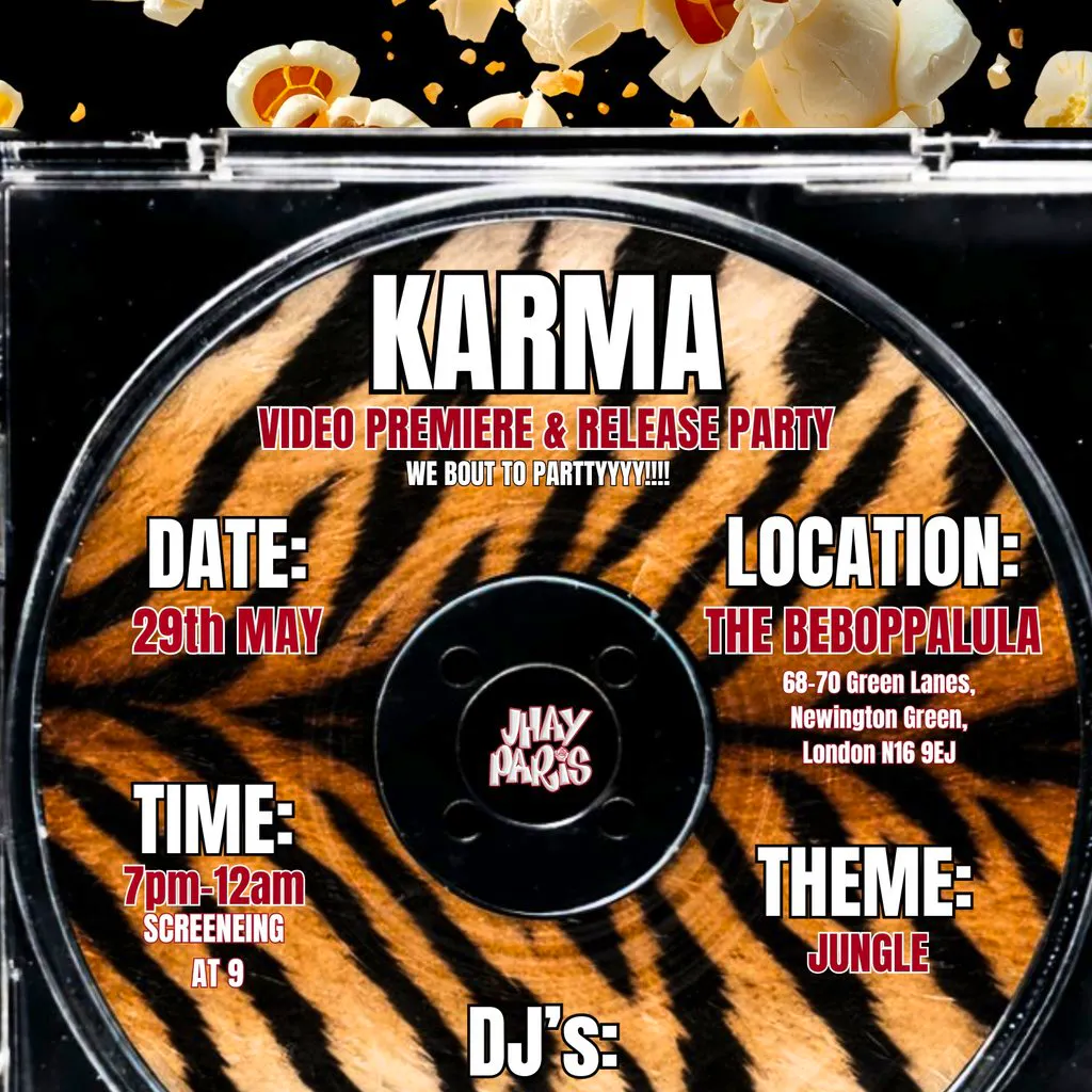Jhay Paris- KARMA RELEASE PARTY at The Bebopalula