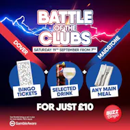 Battle of the Clubs 19/09 - Dover at Buzz Bingo Dover