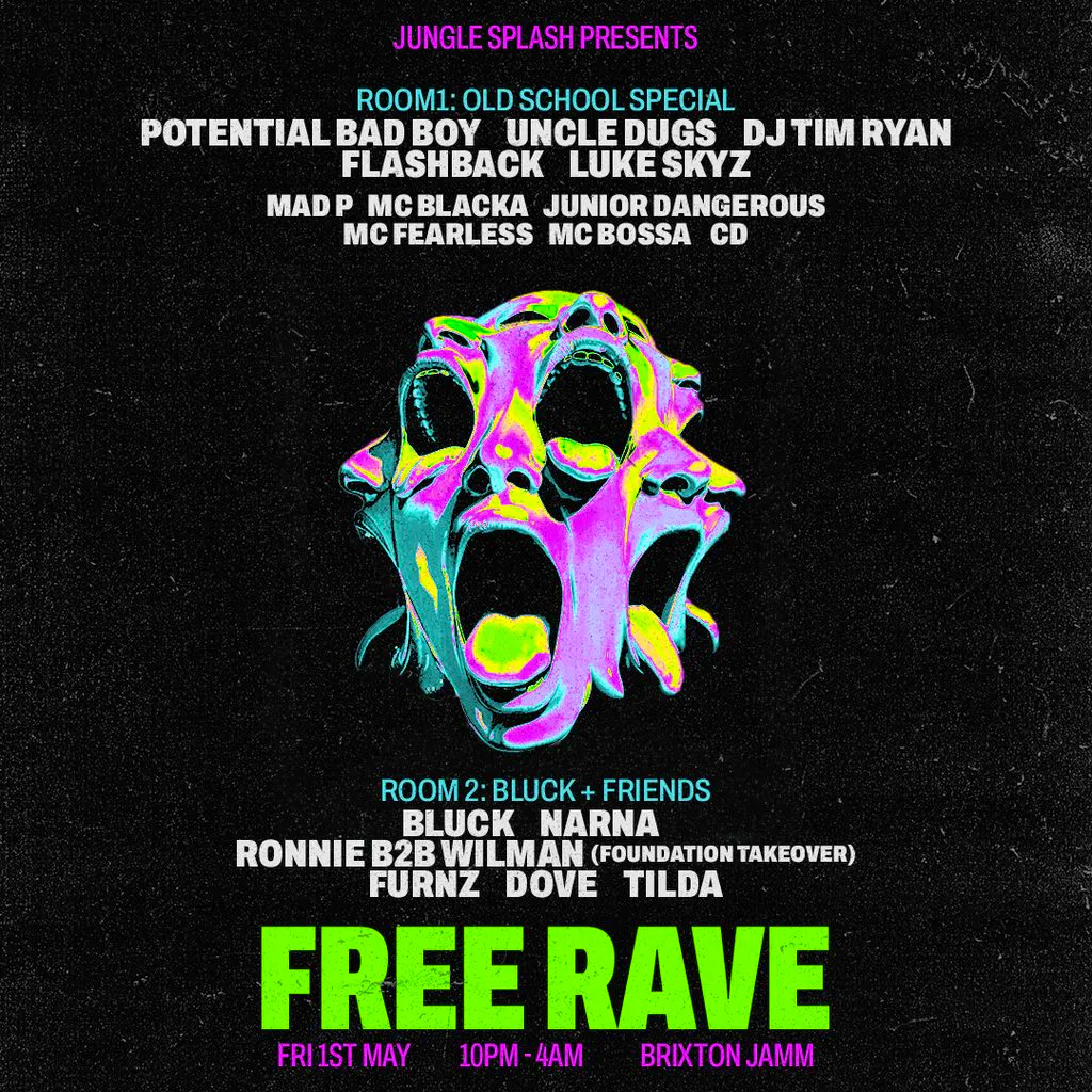 Jungle Splash at Brixton Jamm