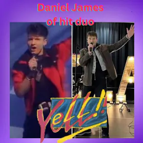 Daniel James of hit duo Yell!