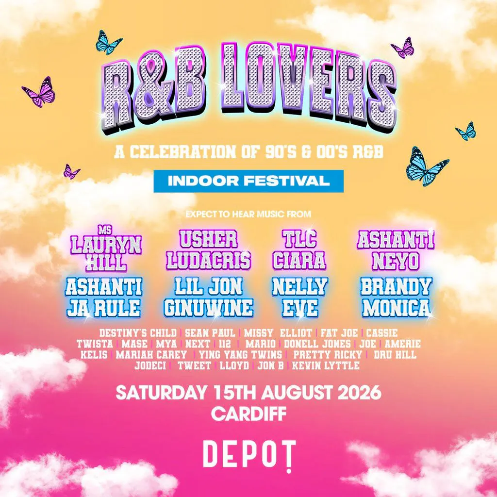 R&B Lovers - Saturday 15th August - DEPOT Cardiff at Depot